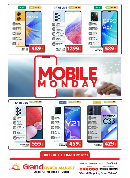Monday Deals - Grand Hypermarket Jebel Ali