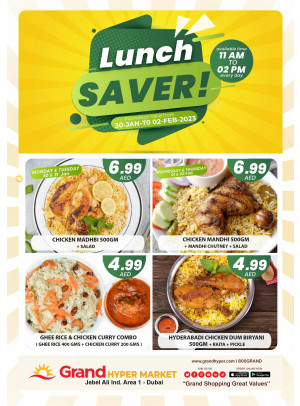 Lunch Saver - Grand Hypermarket Jebel Ali