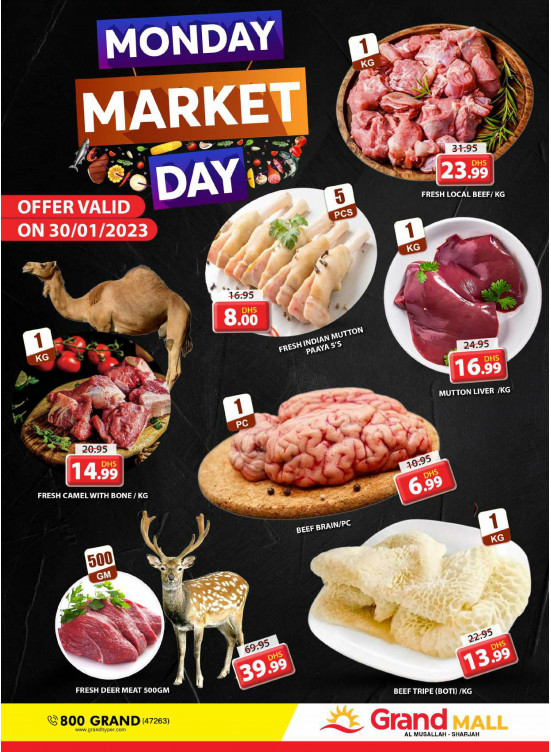 Meat Monday - Grand Mall Sharjah