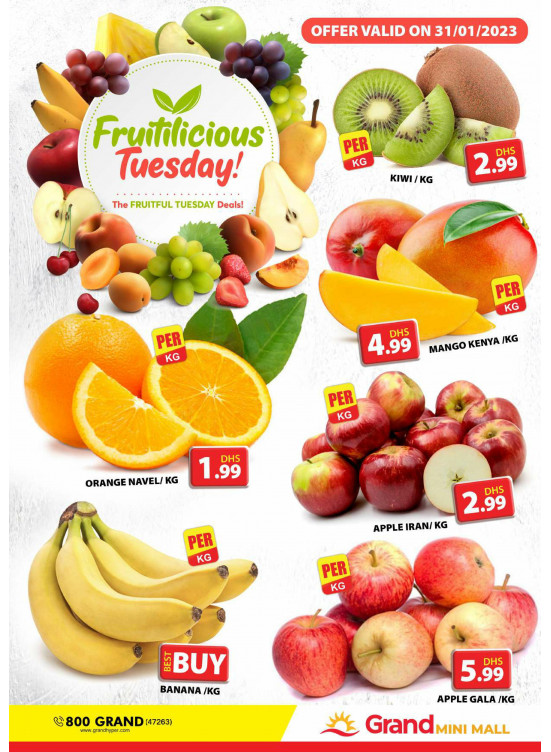 Fruitilicious Tuesday - Grand Mini Mall