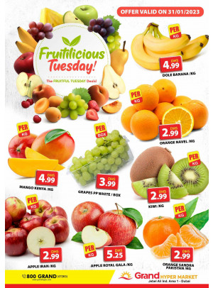 Fruitilicious Tuesday - Grand Mall Sharjah
