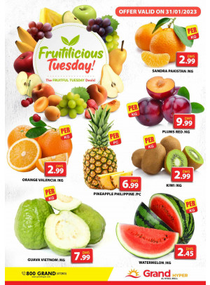 Fruitilicious Tuesday - Grand Hyper Al Khail Mall
