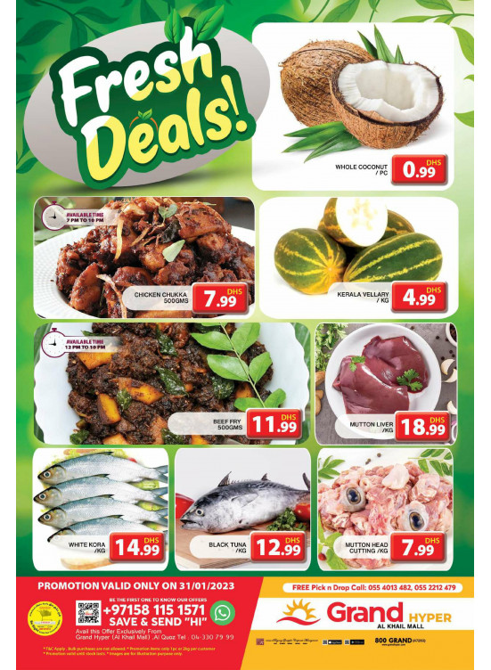 Fresh Deals - Grand Hyper Al Khail Mall