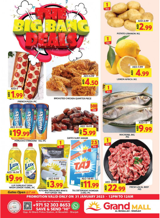 Midweek Deals - Grand Mall Sharjah