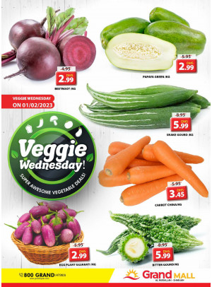 Veggie Wednesday - Grand Mall Sharjah