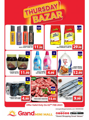Thursday Bazar - Grand Mini Mall