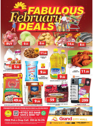 Weekend Deals - Grand City Mall