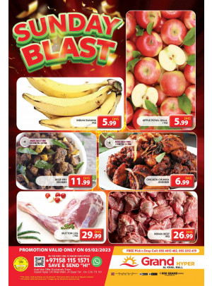 Sunday Blast - Grand Hyper Al Khail Mall