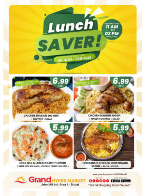 Lunch Saver - Grand Hypermarket Jebel Ali