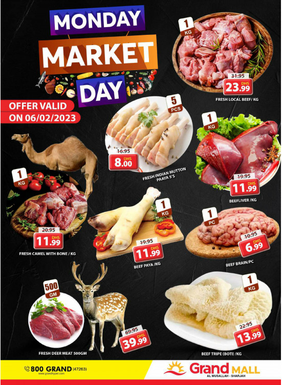 Meat Monday - Grand Mall Sharjah