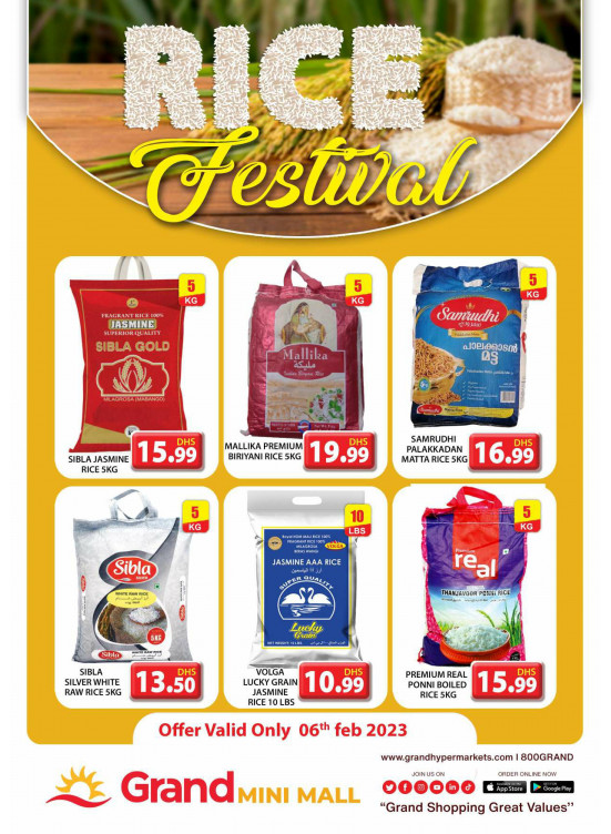 Rice Festival - Grand Mini Mall