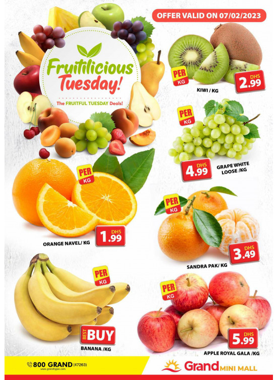 Fruitilicious Tuesday - Grand Mini Mall