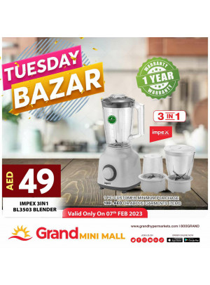 Tuesday Bazar - Grand Mini Mall