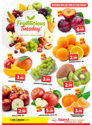 Fruitilicious Tuesday - Grand Hypermarket Jebel Ali