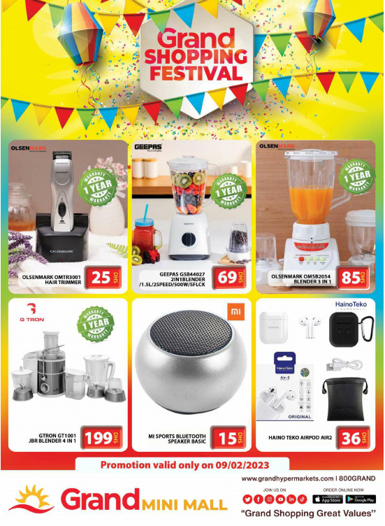 Grand Shopping Festival - Grand Mini Mall
