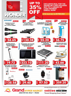 Wonder Deals - Grand Hypermarket Jebel Ali