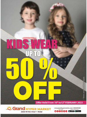 Kids Wear - Grand Hypermarket Jebel Ali
