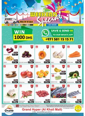 Weekend Special Deals - Grand Hyper Al Khail Mall