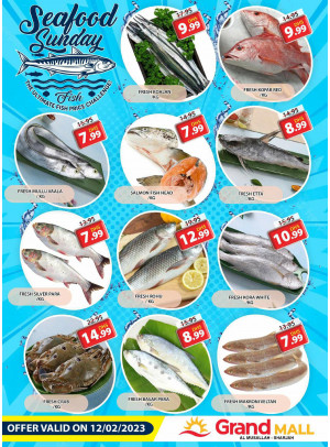 Seafood Sunday - Grand Mall Sharjah