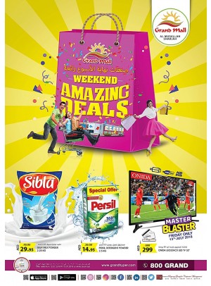 Weekend Amazing Deals - Grand Mall Sharjah