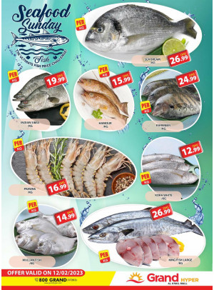 Seafood Sunday - Grand Hyper Al Khail Mall