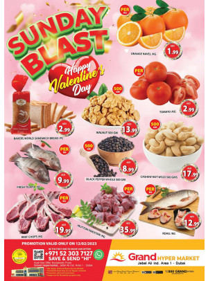 Sunday Blast - Grand Hypermarket Jebel Ali