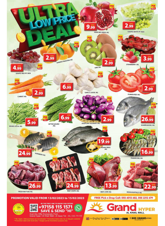 Ultra Low Price Deal - Grand Hyper Al Khail Mall