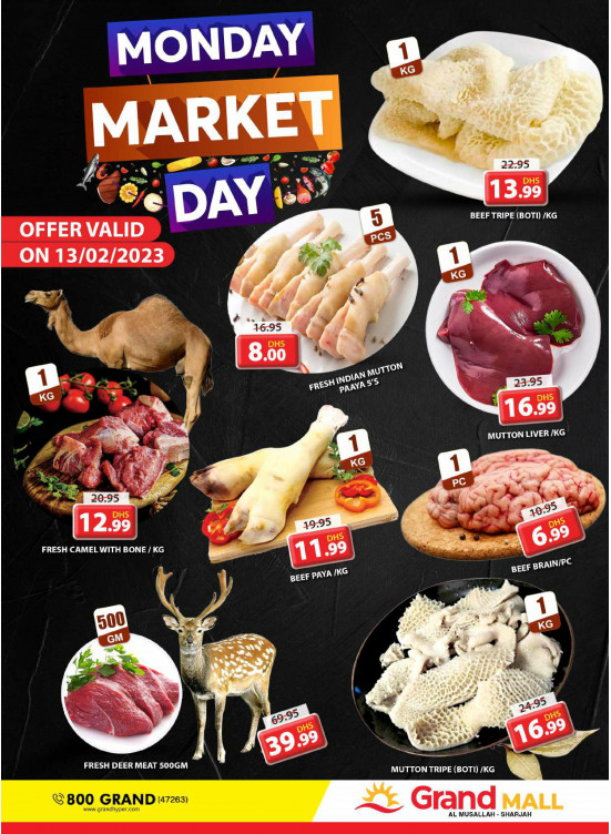 Meat Monday - Grand Mall Sharjah