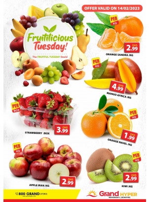 Fruitilicious Tuesday - Grand Hyper Muhaisnah