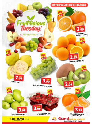 Fruitilicious Tuesday - Grand Hypermarket Jebel Ali