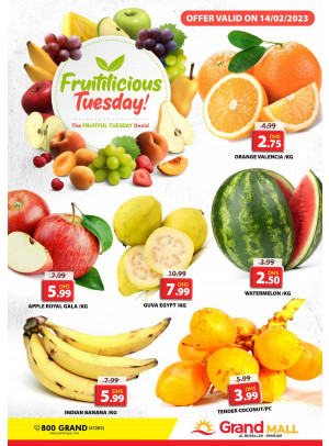 Fruitilicious Tuesday - Grand Mall Sharjah