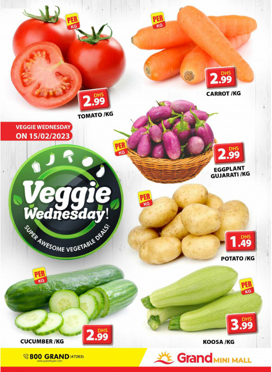 Veggie Wednesday - Grand Mini Mall