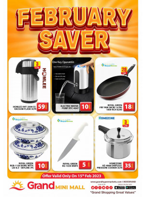 February Saver - Grand Mini Mall