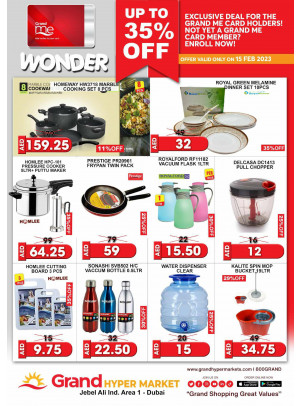 Wonder Deals - Grand Hypermarket Jebel Ali
