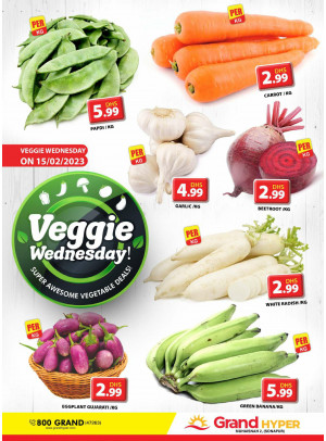 Veggie Wednesday - Grand Hyper Muhaisnah