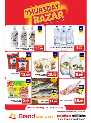 Thursday Bazar - Grand Mini Mall