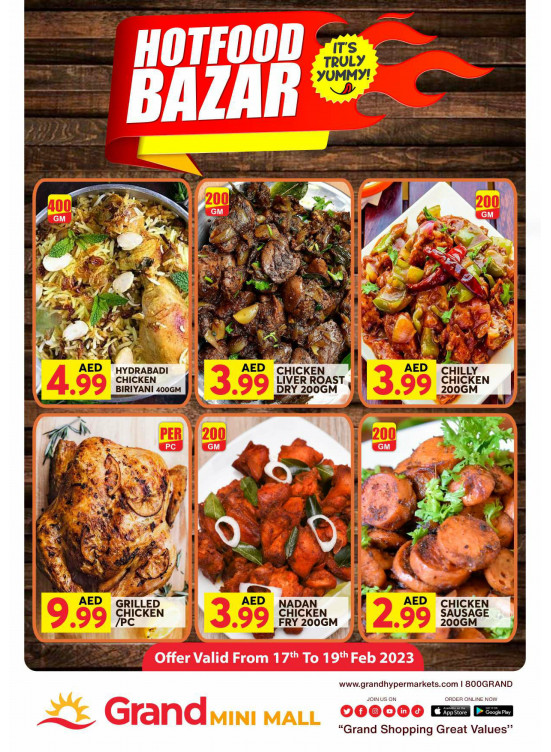 Hot Food Bazar - Grand Mini Mall