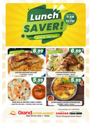 Lunch Saver - Grand Hypermarket Jebel Ali