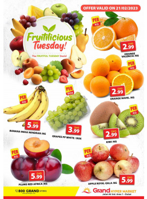 Fruitilicious Tuesday - Grand Hypermarket Jebel Ali