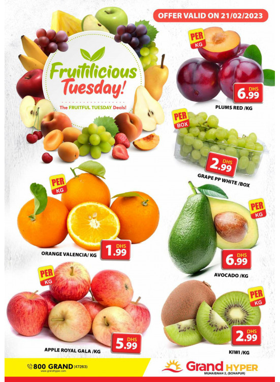 Fruitilicious Tuesday - Grand Hyper Muhaisnah