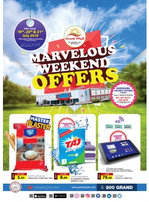 Marvelous Weekend Offers - Grand Mall Sharjah