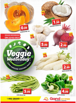 Veggie Wednesday - Grand Hyper Muhaisnah