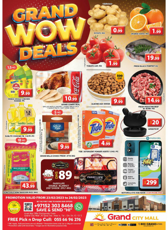 Weekend Deals - Grand City Mall
