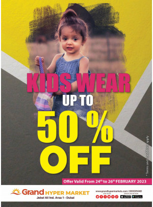 Kids Wear - Grand Hypermarket Jebel Ali