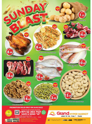 Sunday Blast - Grand Hypermarket Jebel Ali