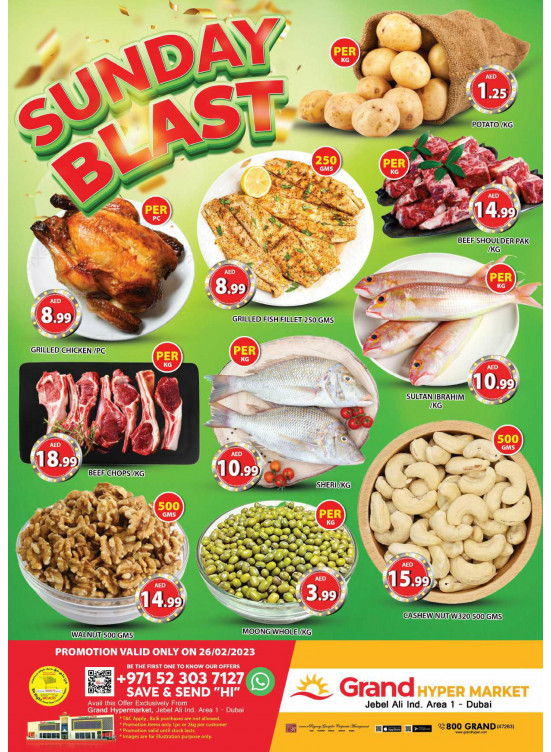 Sunday Blast - Grand Hypermarket Jebel Ali