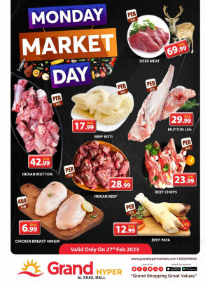 Meat Monday - Grand Hyper Al Khail Mall