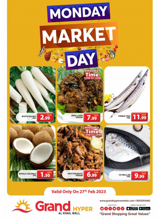 Pick of The Day Grand Hyper Al Khail Mall from Grand Hypermarket