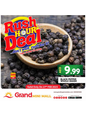 Hourly Deals - Grand Hyper Al Khail Mall