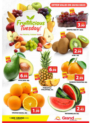 Fruitilicious Tuesday - Grand Hyper Al Khail Mall